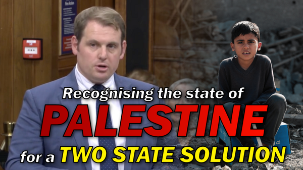 Luke Taylor Palestine Westminster Hall