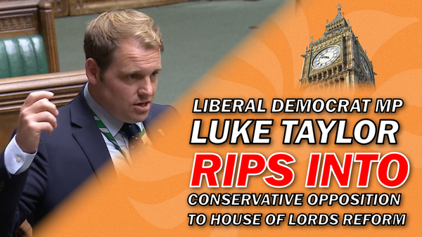 Luke Taylor Rips Into Tory Opposition