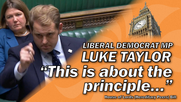 Luke Taylor "This is about the Principle"